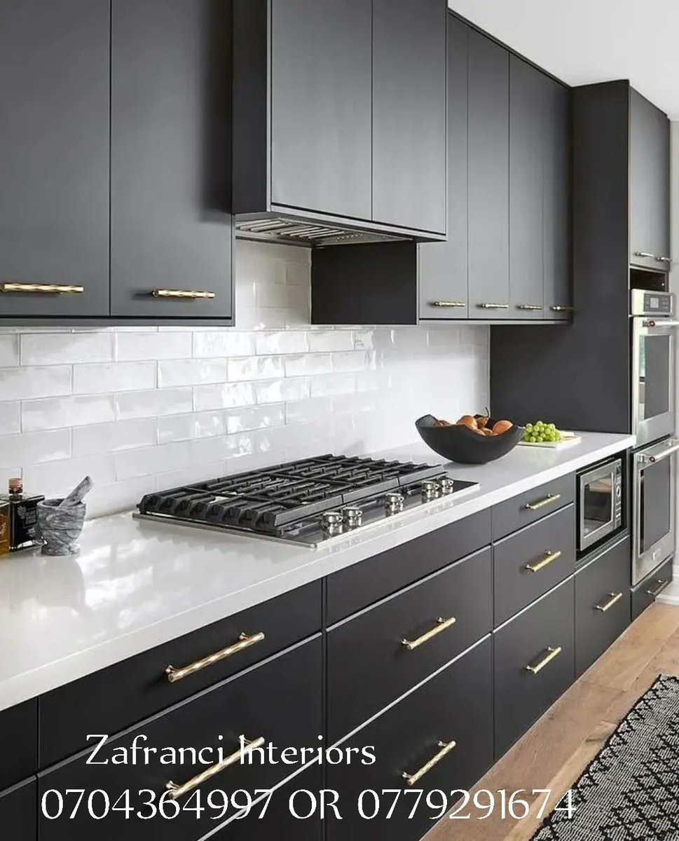 Zafranci1's tweet photo. Why not get the best quality kitchen cabinets and have the best meal time. Contact us 0779291674 or 0704364997. Location kitintale Church Rd
#kitchendesign 
#kitchencabinets 
#wooddesign 
#ZafranciInteriors https://t.co/AwOZV5kRKW