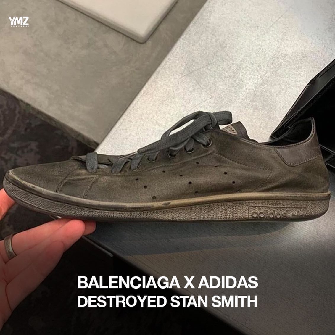 YOMZANSI Sneakers on X: "🥶 Would you cop these? Balenciaga x adidas  destroyed Smith. https://t.co/g9s8Cq9IQP" / X