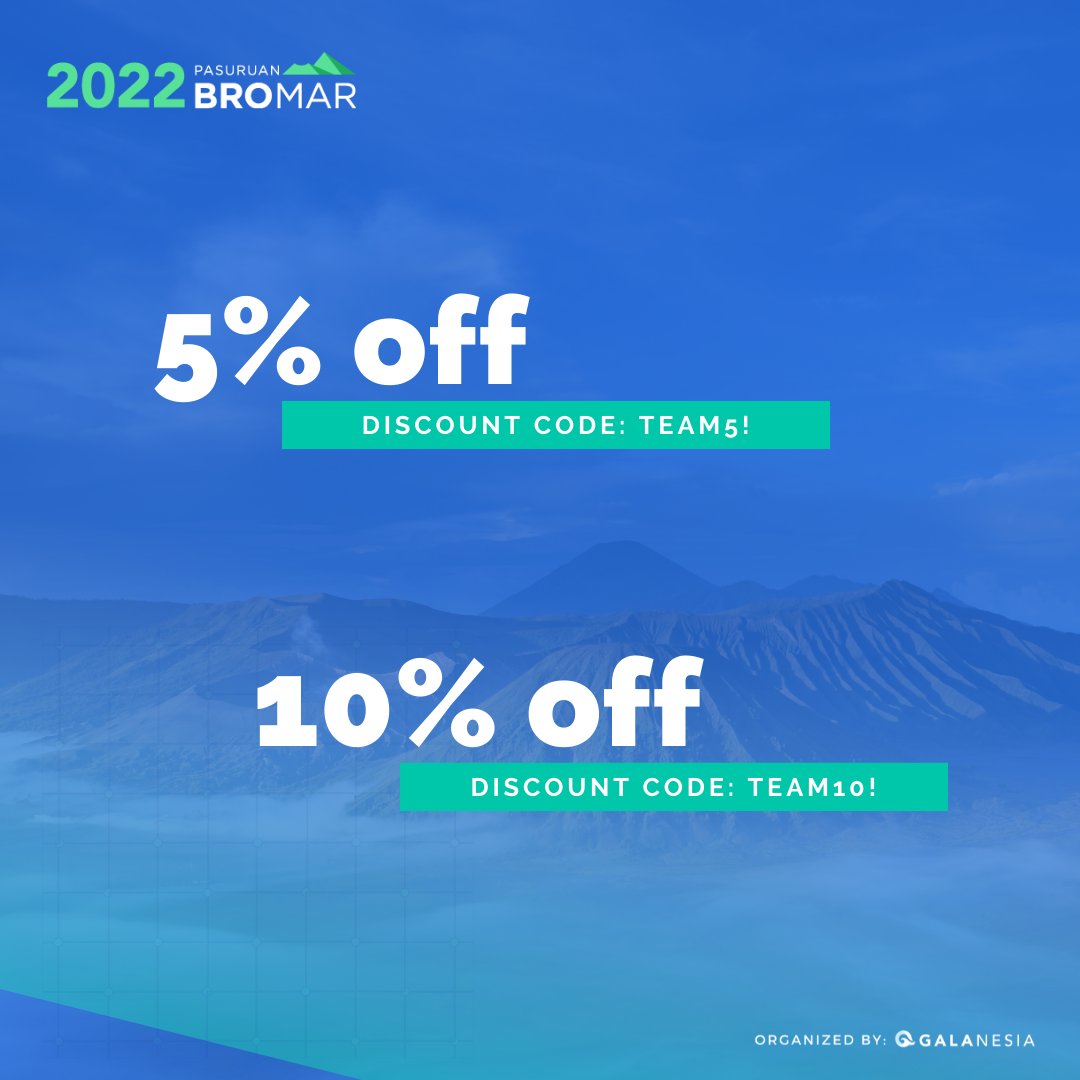 Bromo Marathon tweet media