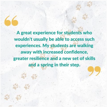 We listen to every piece of feedback we receive and testimonies like this make it all worthwhile. Our @BushcraftOnline experiences are designed to transform students into future-ready individuals. #bushcraft #outdoorlearning #outdooreducation #schooltrips #confidence #resilience