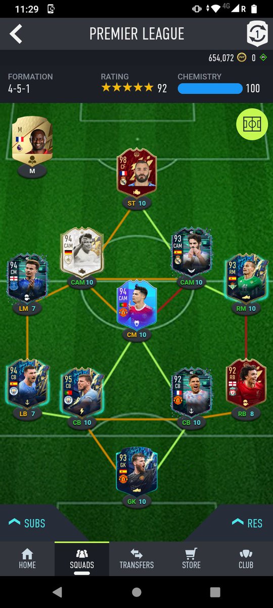 Zeulafifa's tweet photo. @MattHDGamer 3412 canales LM trent RM Matthaus Alli CMs , CAM Isco , LS Ronaldo RS Benz https://t.co/4bGHmH5y5V