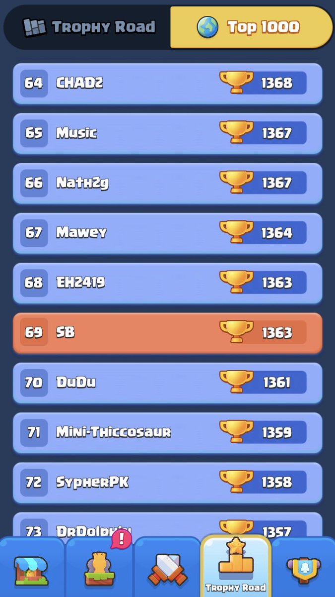 SBtopdawg's tweet photo. Feelin pretty good about myself rn 🤝 #clashmini https://t.co/H4JpfJwYSY