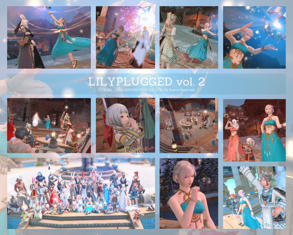 monimoni_FF14's tweet photo. ✨大盛況御礼✨
占いリリーコーラル×UNPLUGGED 第2弾コラボイベント
「大地の祝福 LILYPLUGGED vol. 2 ～サゴリーの豊穣祭～」

今回カメラマンとしてお手伝いさせていただきました！
当日の会場の雰囲気をまとめてみたので、ぜひご覧くださいませ！

#LILYPLUGGED #FF14 https://t.co/YtpybhmoJ8
