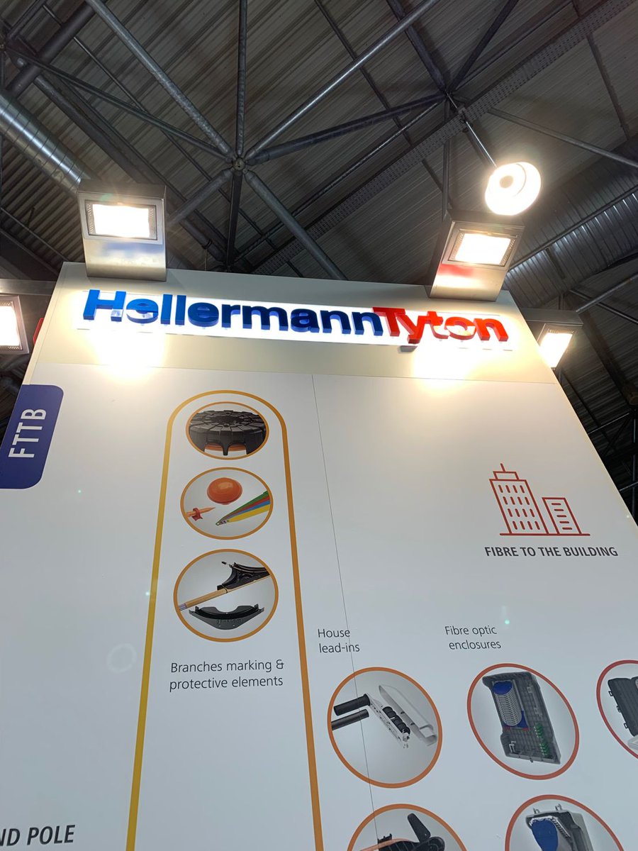 HT_Connectivity's tweet photo. Day 1 at the #ftth22 exhibition, Vienna👍
The HellermannTyton Connectivity and gabocom stand is ready for you.
Come and see us today and tomorrow for a chat and see our fibre connectivity and duct solutions.
#ftth22 #ftth #madetoconnect #fibre #hellermanntyton #gabocom https://t.co/oAU53smufV