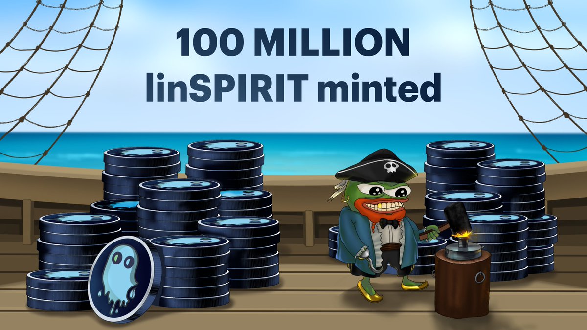 AbacusFi's tweet photo. 100 million linSPIRIT minted - representing 35% share of all inSPIRIT 🎉

1 xLQDR now has power over 37 inSPIRIT 👀

https://t.co/L1PJI567l9 $FTM $SPIRIT $LQDR https://t.co/1KWZGKt8mK