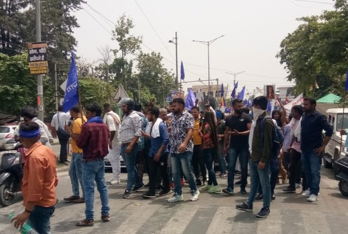 मेरे खून की एक एक बूंद मेरे समाज के लिए समर्पित है जय भीम जय भीम सेना जिंदाबाद