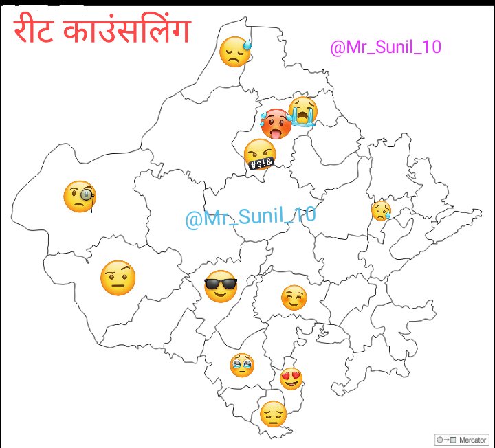 #Current_Situation_of_Rajasthan
श्रीगंगानगर-😪
जैसलमेर---🧐
बाड़मेर-----🤨
दौसा ----- 😢
उदयपुर --- 🥺
बांसवाड़ा --😔
प्रतापगढ़ --😍
पाली -----😎
चूरू ------😭🤒🤬
भीलवाड़ा -☺️
@Mr_Sunil10
#REET_Counseling
#REET_L1_को_जल्द_नियुक्ति_दो