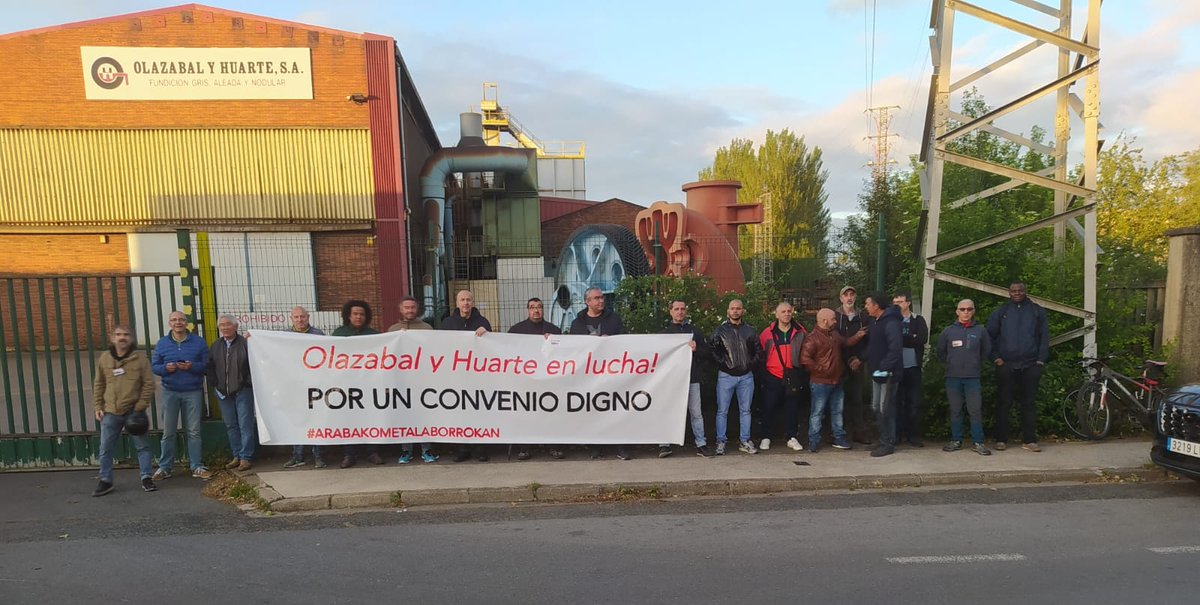 LAB_INDUSTRIA's tweet image. Gaur ere erantzun bikaina Arabako Metalean.
Eskubideak borrokatuta lortzen dira!
#EutsiGogor