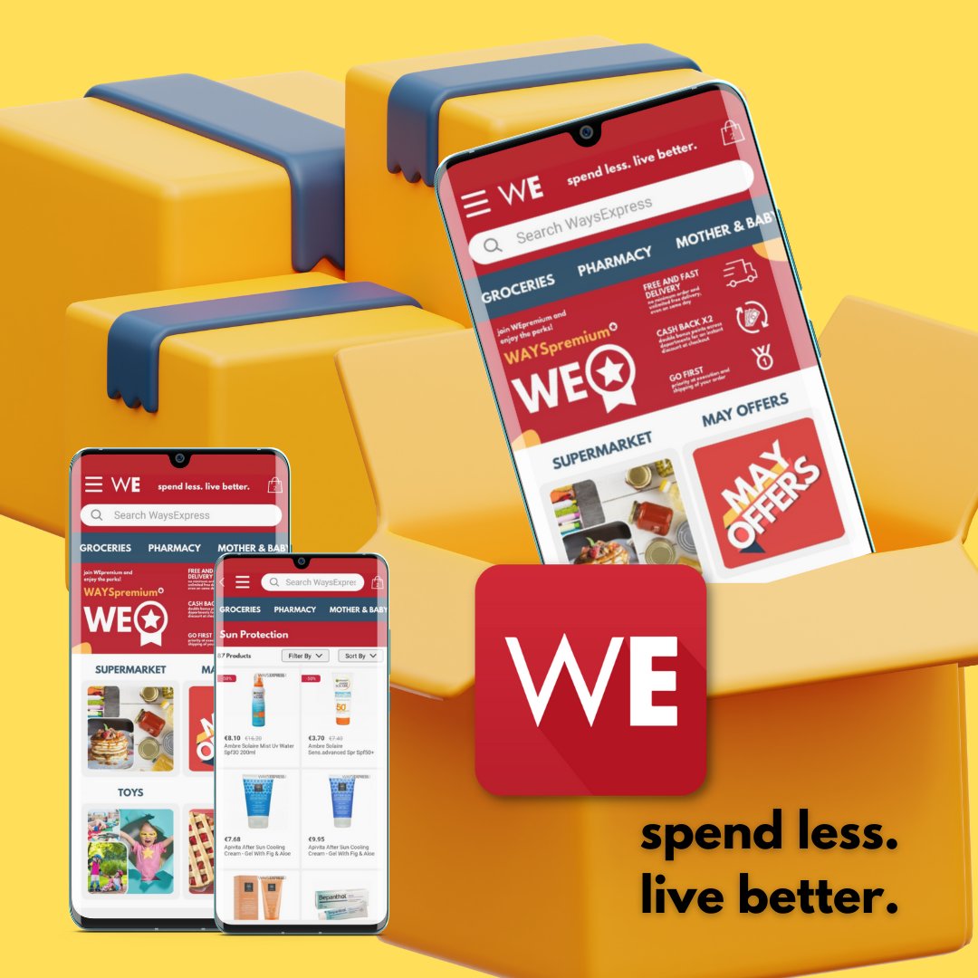 WaysExpressCOM's tweet photo. #WE know the needs of modern women, men, children and pets too and create a customised experience for each, through the most amazing brands at the best prices. #WaysExpress
https://t.co/s3NWwk41bP | WE app on the App Store and GooglePlay https://t.co/tHxb1PRbEV