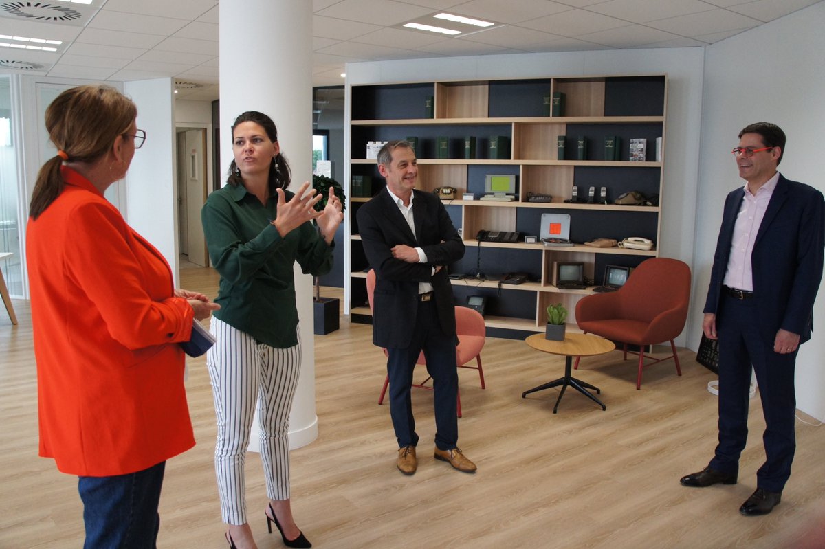 😃Très fière d’accueillir à Nantes la région <a href="/paysdelaloire/">Pays de la Loire</a>, la Vice-Présidente Déléguée au numérique <a href="/C_Nebbula/">Constance Nebbula</a> et le Délégué Cybersécurité <a href="/philippeloud/">Loudenot</a>.

➡️De nombreux échanges autour des actions cyber sur le territoire et la visite de notre nouveau bâtiment. <a href="/OrangeCyberFR/">Orange Cyberdefense France</a>