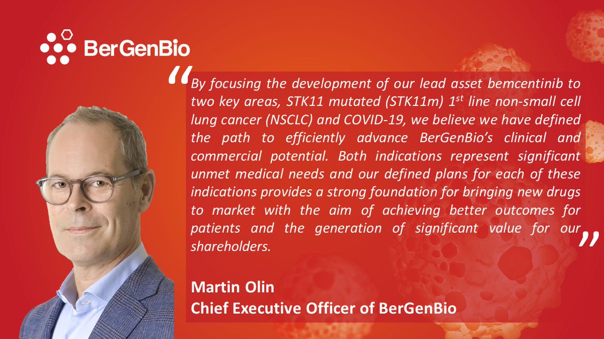 Our CEO, Martin Olin, comments on today’s Q1 2022 results.

You can read the report in full here: ow.ly/M3Mp50Jgjru

#FinancialResults #BGBIO