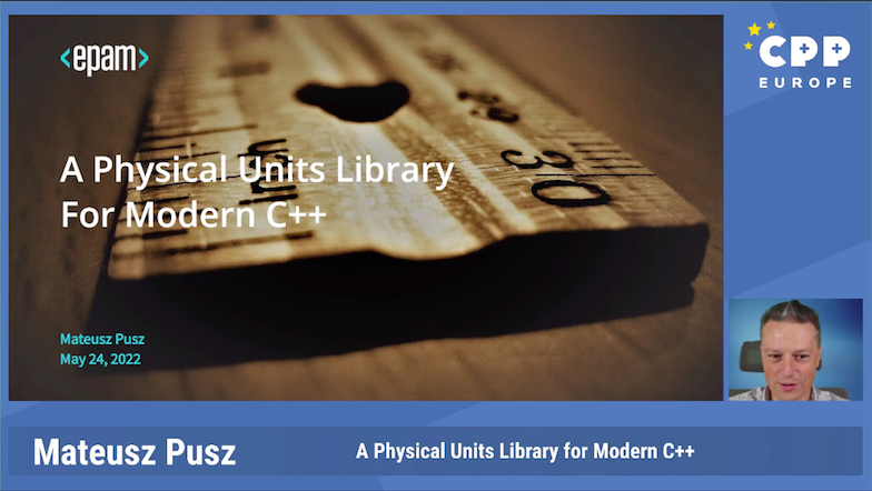 Madalina_Eb's tweet image. Curious about Physical Units Library For Modern C++? Join us and find out more from @mateusz_pusz, at the 6th edition of #CppEurope Conference.
#PassionForCoding #cplusplus