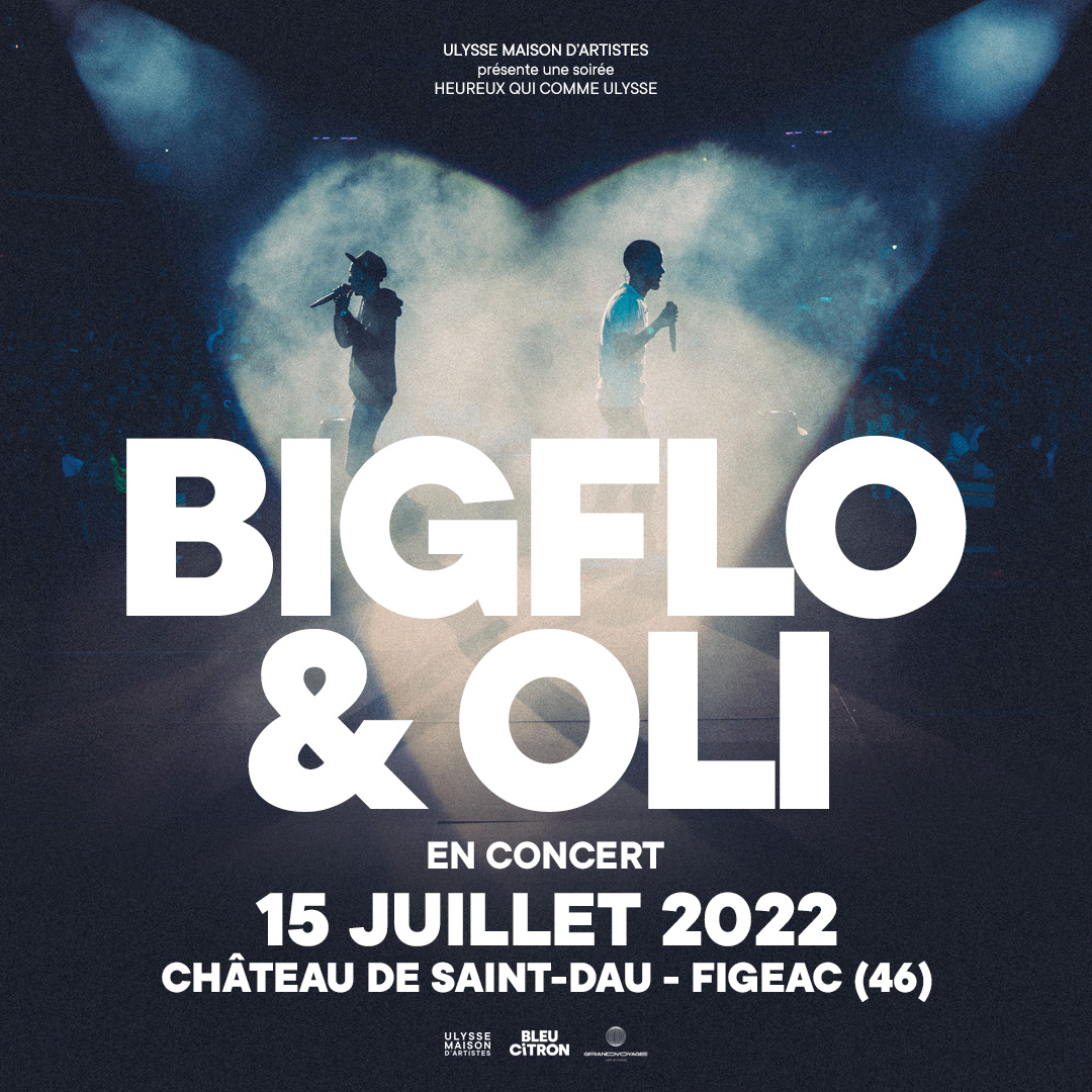 ulyssecoop's tweet photo. Avoir 15 ans un 15 juillet !
Concert événement avec @bigfloetoli au Château de Saint-Dau à Figeac pour fêter les 15 ans d’Ulysse maison d’artistes.
Avec @bleucitron_prod 
#heureuxquicommeulysse #bigfloetoli #figeac #lot #concerts #Occitanie #chateausaintdau https://t.co/ewnIqRsukq