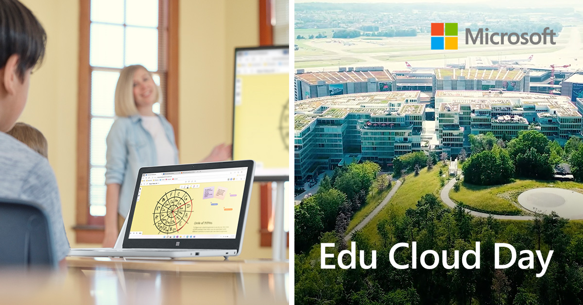 Beim Edu Cloud Day @ The Circle für Schulen bieten unsere Microsoft Spezialist*innen sowie Referent*innen aus der Praxis am 24. Juni 2022 von 13:30-16:30 Uhr exklusive Einblicke &amp; Tipps zu zentralen Themen, welche Sie als IT-Entscheider*in betreffen. 👇

msft.it/6015brVuc