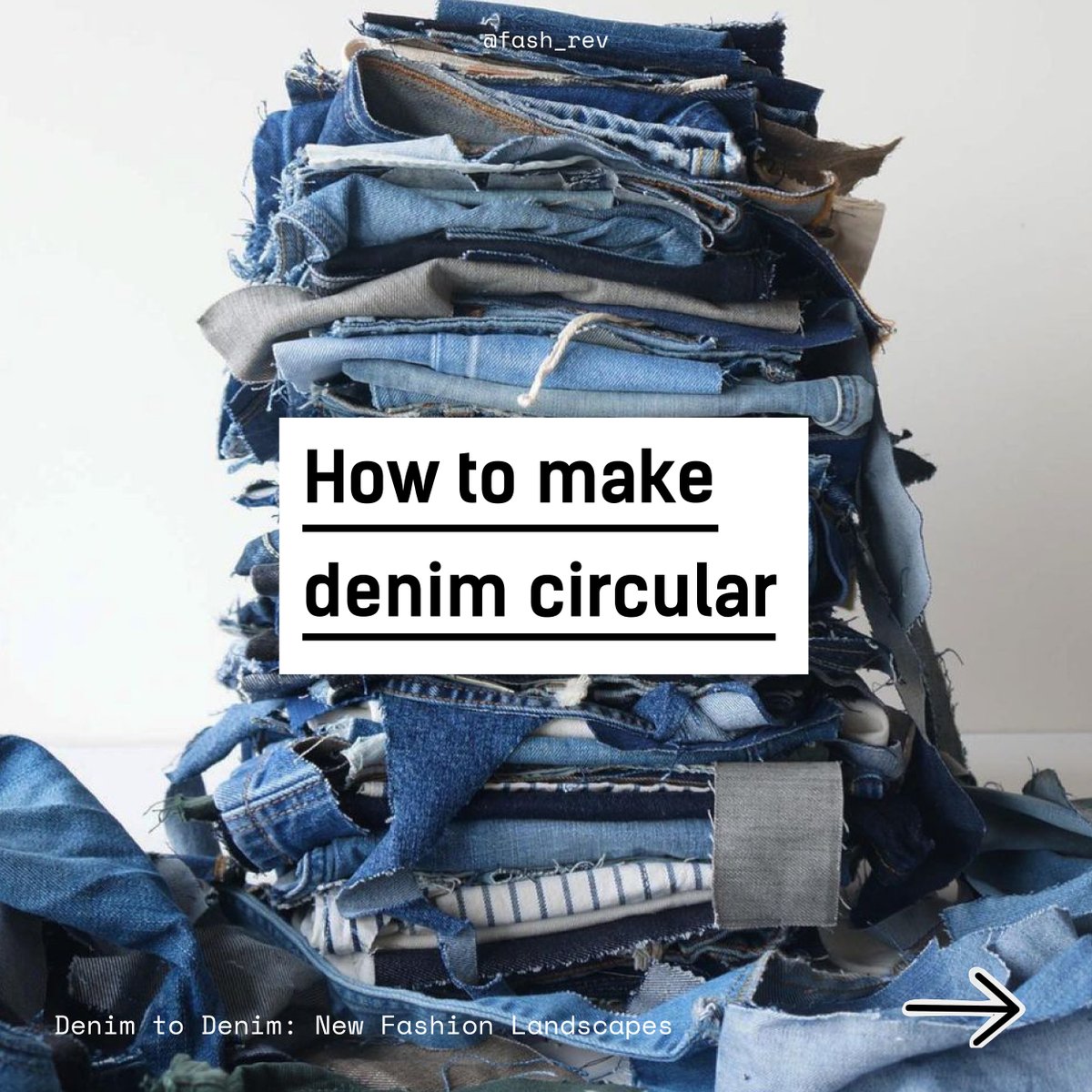 Together with #FashionRevolutionNigeria we are excited to share #DenimToDenim, a report investigating circular denim practices can work towards an equitable, fair and just fashion industry
 
Find out more: ow.ly/8TcS50Jc3wu