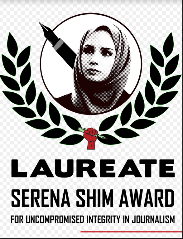 gheliason's tweet photo. I'm honored to be named a Serena Shim Award laureate for integrity in journalism. The facts matter and it's good to be recognized for that. https://t.co/q2VHqLPzOT