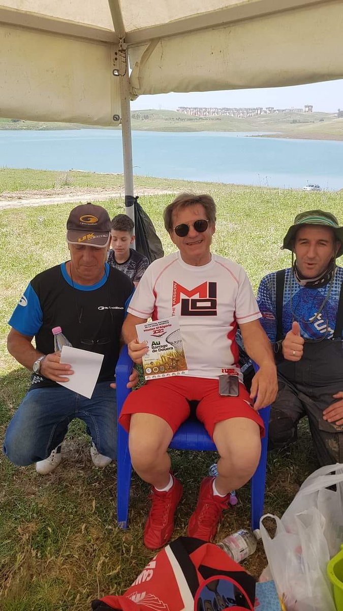 BaderSurfcaste's tweet photo. #Master_d’Algérie 

Troisième au classement Final derrière du Lourd Calibre 
#Elie_Monatlik 
#Alex_Rouveur 
Je suis très fière de cette performance
#Bader_Pêche  #Lpa_Team  #Feeder #Milo_DZ #Team_Viking_Anglers  #Pêche_Feeder 
#Masetr_D’Algérie https://t.co/ah5vnMUPMf