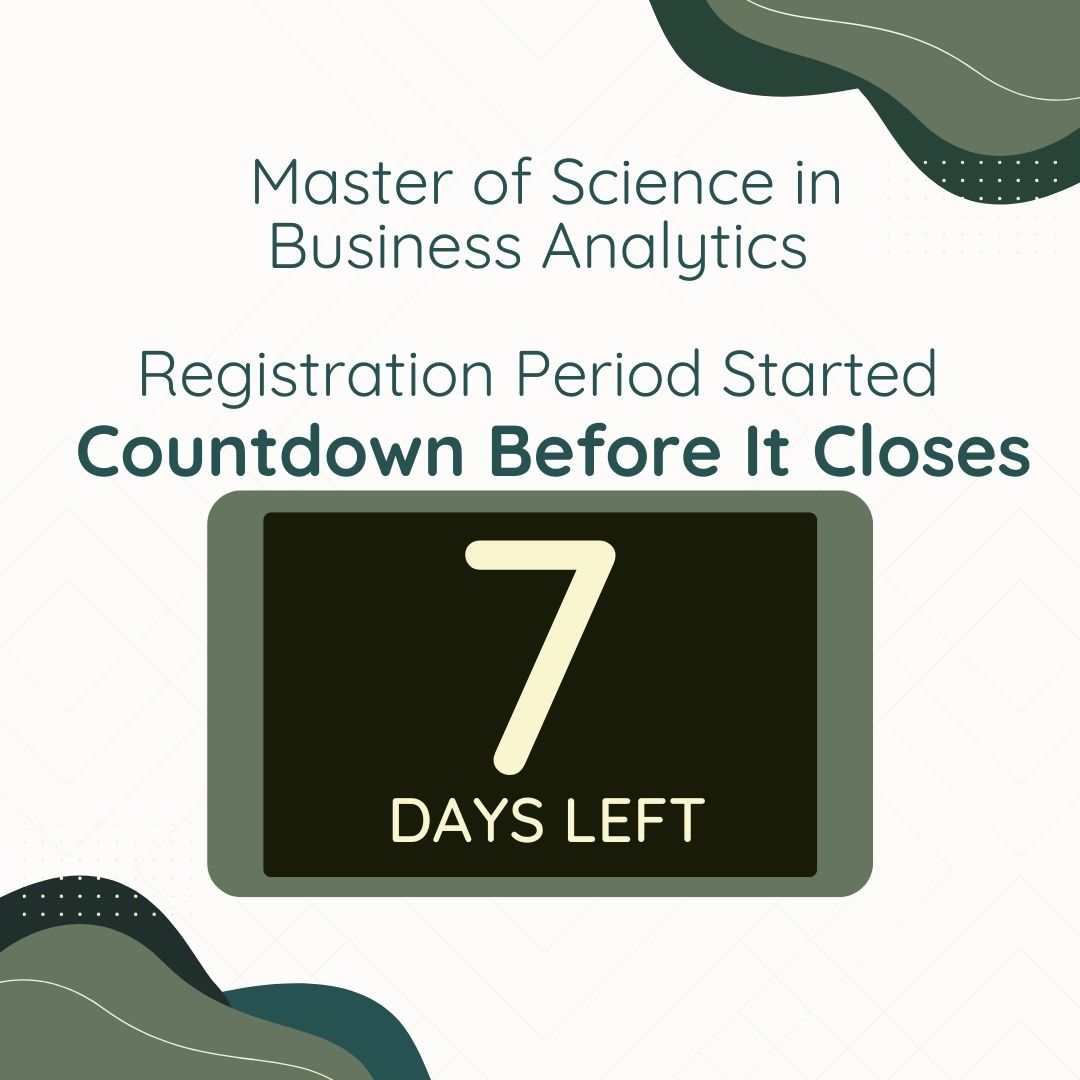 MIS_CBA_IAU's tweet photo. Here is the daily reminder to all of our future analysts, start your application now✍️.. https://t.co/O0R09zrBl8