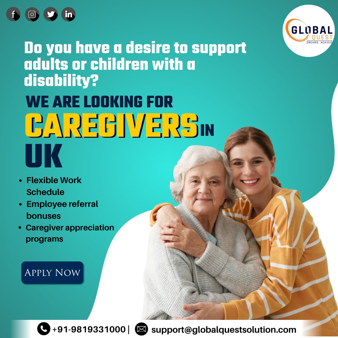 ImigrationQuest's tweet photo. We are looking for Caregivers in #unitedkingdom
Please Fill-up the Form: https://t.co/GXpkqut30J

#caregiver #caregiversupport #caregiverlife #caregivers #CaregiverStress #caretaker #careworker #CareWorkerJobs #ukworkpermit #ukjobs #ukjobsearch #ukjobseekers #caretaker #caretake https://t.co/vaEXL0SyhV