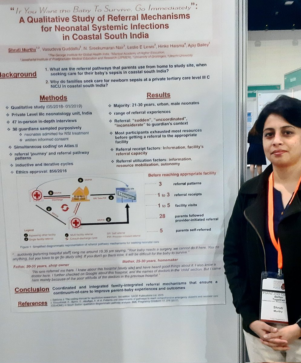 MurthyShruti's tweet photo. Stoked to have presented my PhD research- a mixed-methods study on economic burden of newborn infections in India- at #PSANZ2022 Annual Congress, Adelaide #BetterTogether. Learn more👉🏾@JPCHonline https://t.co/bRzgYB4e5P
@PSANZ_ECR @mypsanz @GeorgeInstIN @psph_mahe
@ManipalAlumni https://t.co/rdKO7nsWUx