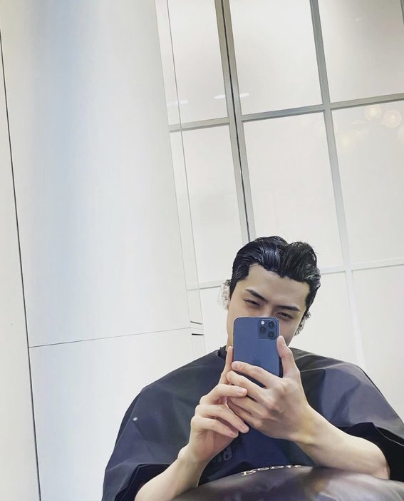 sehun black hair szn