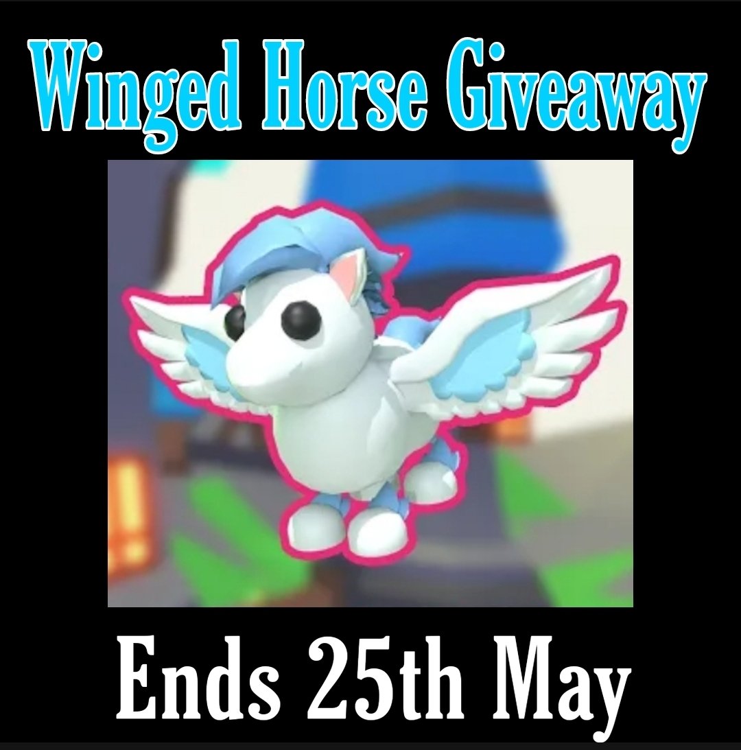 legendarylizzy's tweet photo. Morning 🥰 Happy Update Day.. Let's start the first of a few of these Winged Horse giveaways.. I know alot of you won't have robux so ill be giving them away here &amp; on the channel 💙

https://t.co/sslNZxyglc

To Enter: Follow, Retweet &amp; Comment some unicorn emjois or a Gif🦄 😍 https://t.co/EYhPFgOIpT