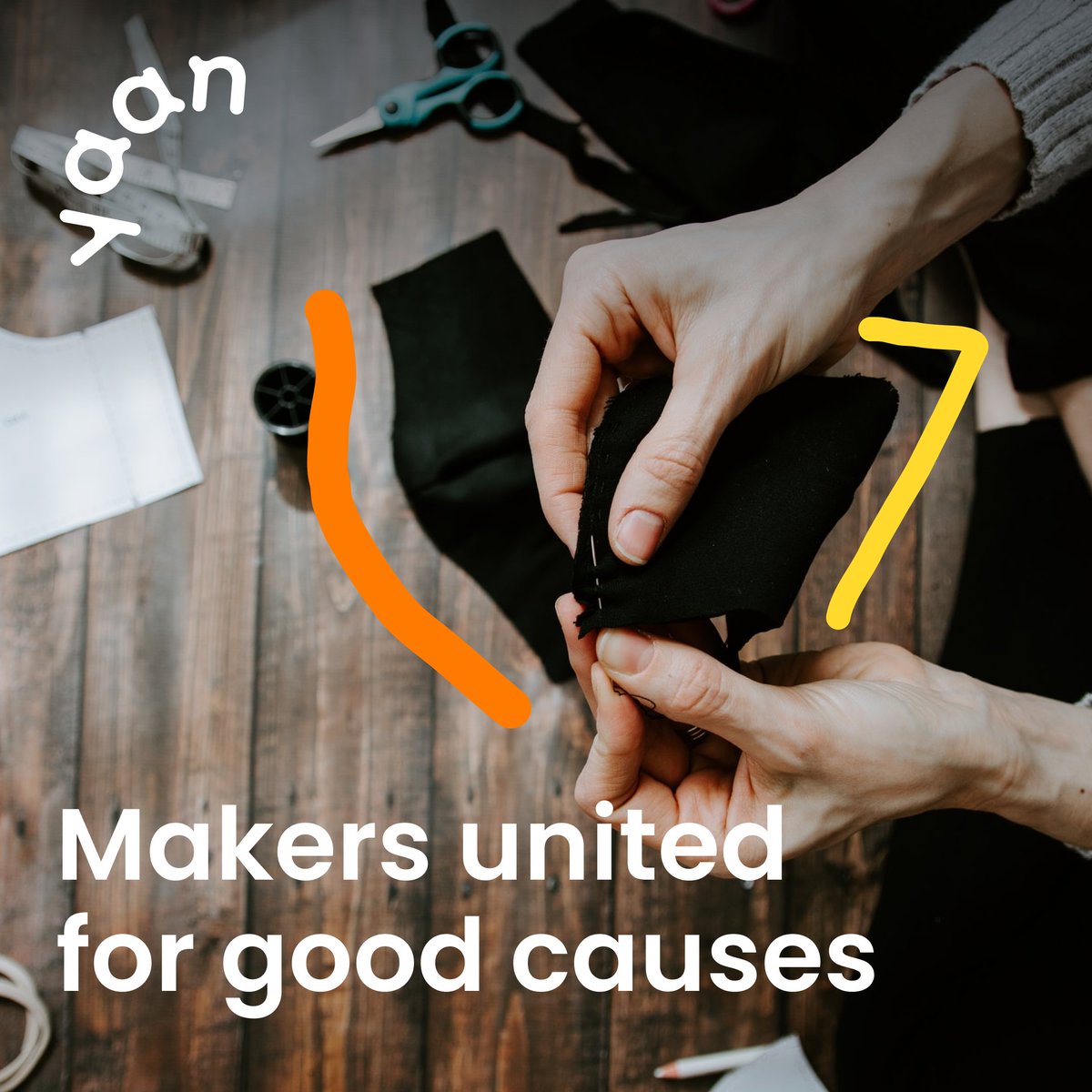 rollstudio's tweet photo. We are super excited to announce that the first iteration of Yaan is live! 💥

Where creative makers are matched with charities through a marketplace as part of fundraising activities. 

📖Read the full article on Linkedin: https://t.co/tvmQkf7lGS https://t.co/YRTOKlDo6A