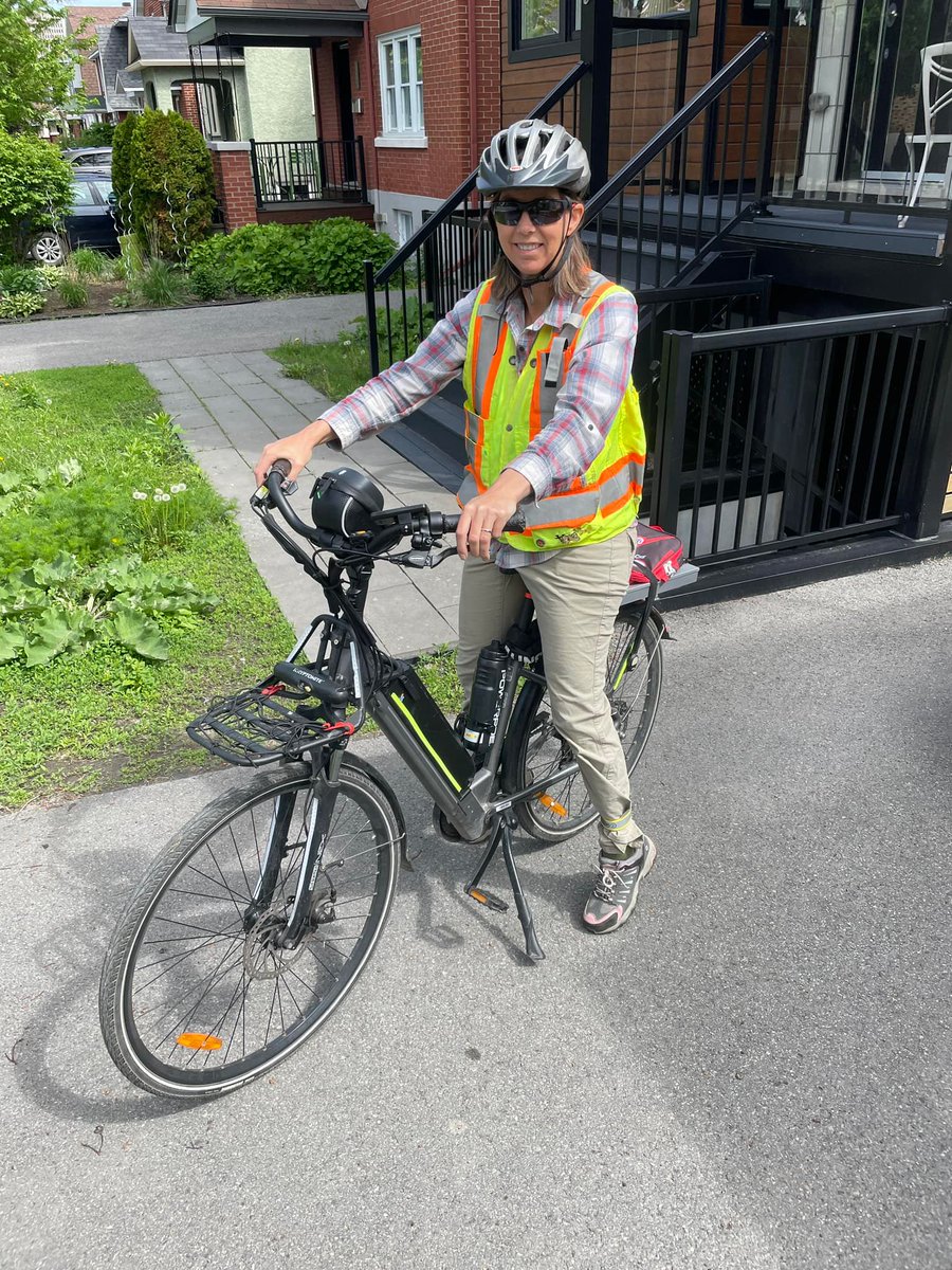 DendronForestry's tweet photo. Heading out to assess storm damage at some sites while keeping one more car off the road. #urbanforestry #lifeofaforester #ottstorm https://t.co/FpczxkZcy0