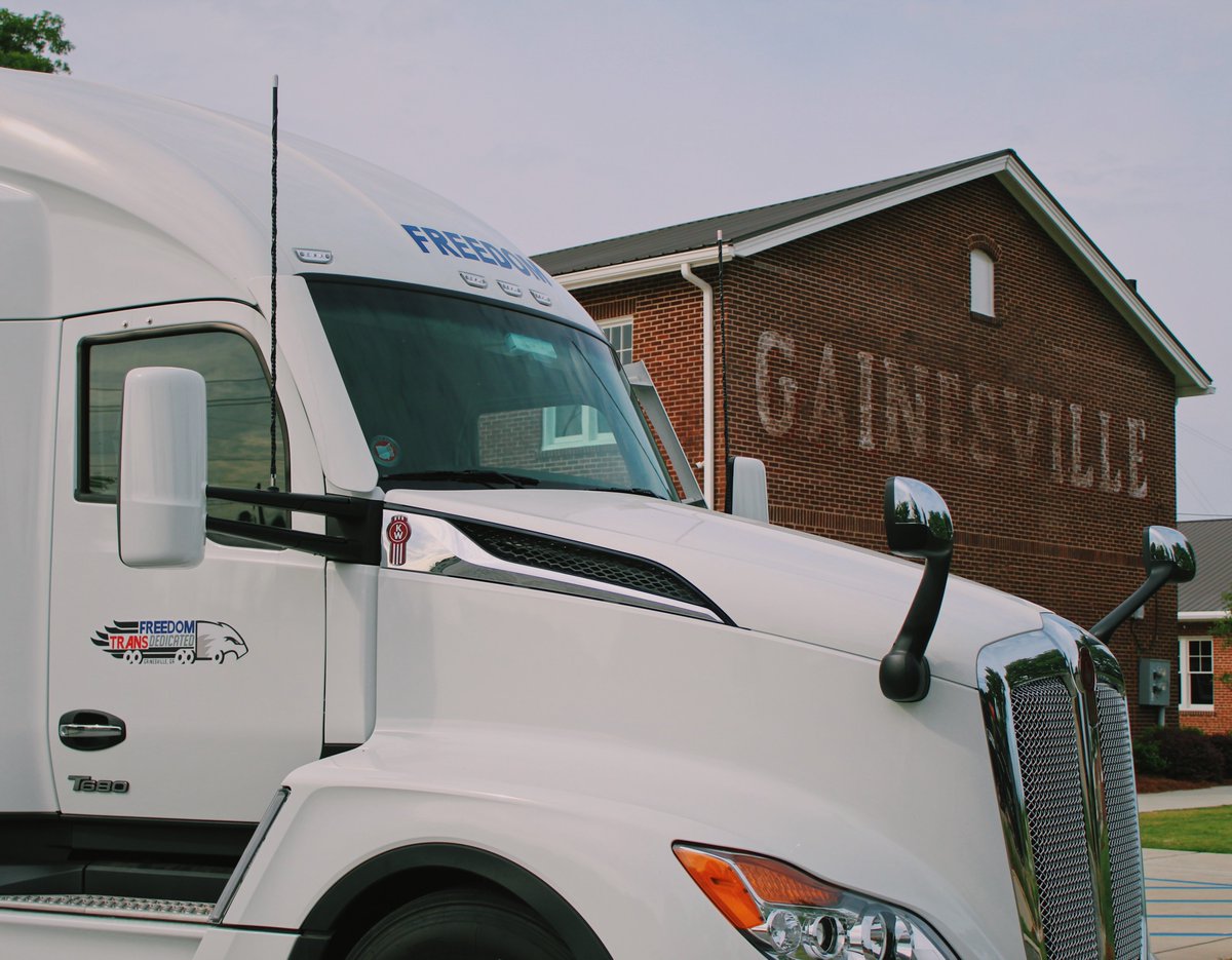 freedom_trans's tweet photo. Backroads raised us, highways take us, and memories make us✨ We are so proud to be based out of Gainesville, GA. #gainesvillega #gainesville https://t.co/LWHBAaTB7j