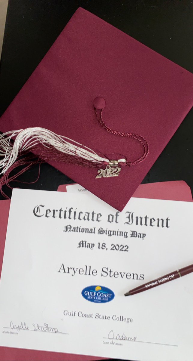 High School Graduate➡️ Blessed          Free College➡️ Blessed                             Playing the sport I love➡️ Blessed         First Generation College Athlete➡️ Blessed                                                          We just getting started 😌