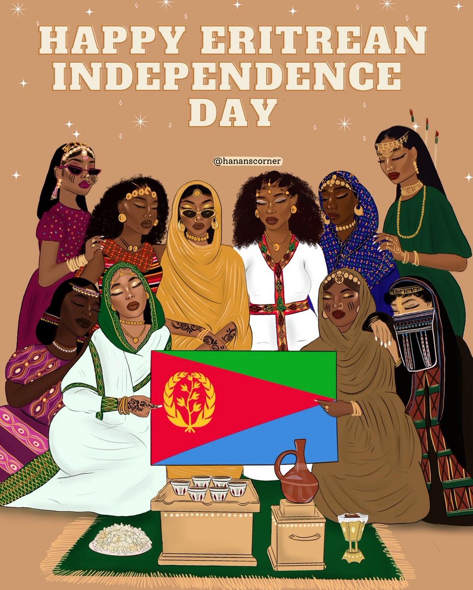 Happy #EritreanIndependenceDay to my beautiful country ❤️🇪🇷