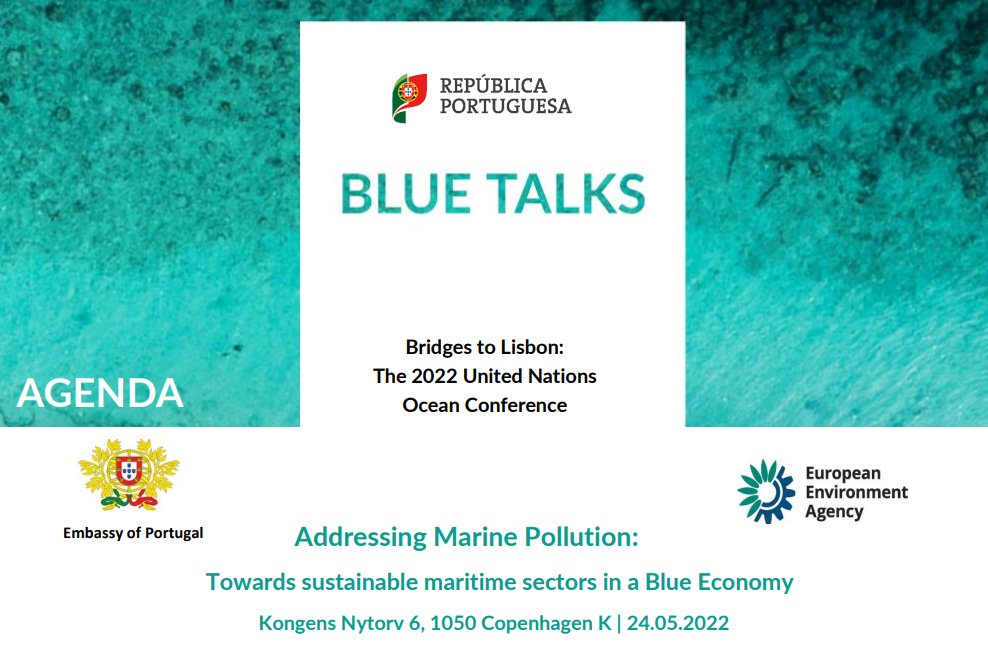LIVE: Copenhagen Blue Talk!
📺bit.ly/3NyiGDb

Global experts and leaders exchange knowledge and solutions addressing marine pollution in the maritime sector and #BlueEconomy in the lead up to #UNOC2022 🚢🌊

@AndrewGHudson shares global solutions by <a href="/UNDP/">UN Development</a> and partners.