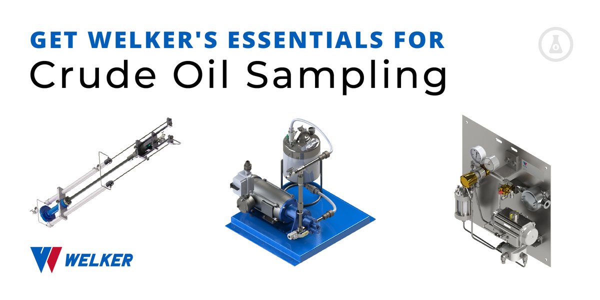 WelkerInc's tweet photo. Sour or sweet? Heavy or light? Regardless of grade, #Welker has what you need to take representative, repeatable, and accurate composite samples of #CrudeOil.
Bookmark this to remember our essentials for crude oil sampling!
#OilAndGas #TurnkeySolutions #RepresentativeSampling https://t.co/HZDICRNlga