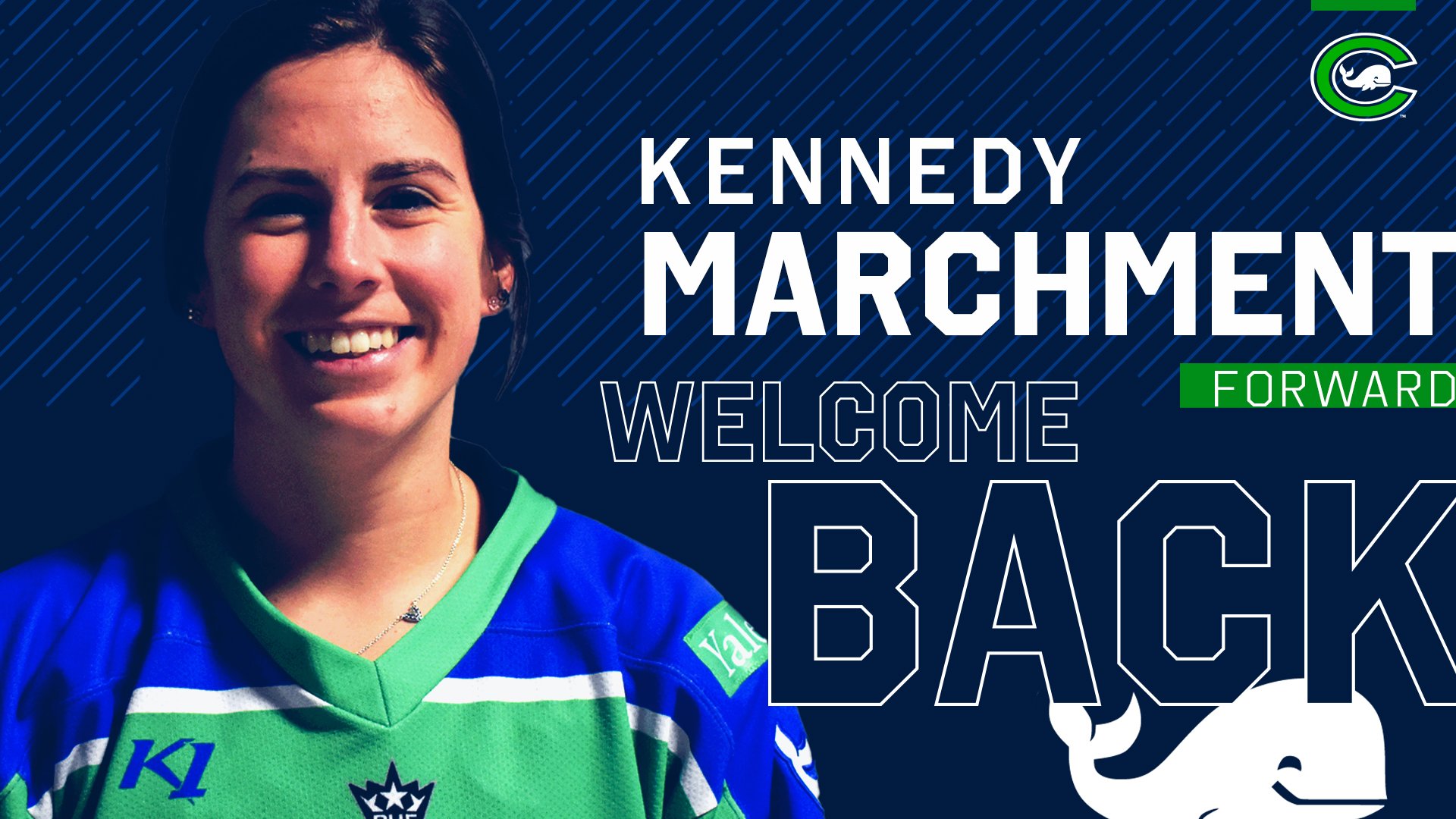 Meet Kennedy Marchment, CT Whale scoring machine and MVP – Hartford Courant