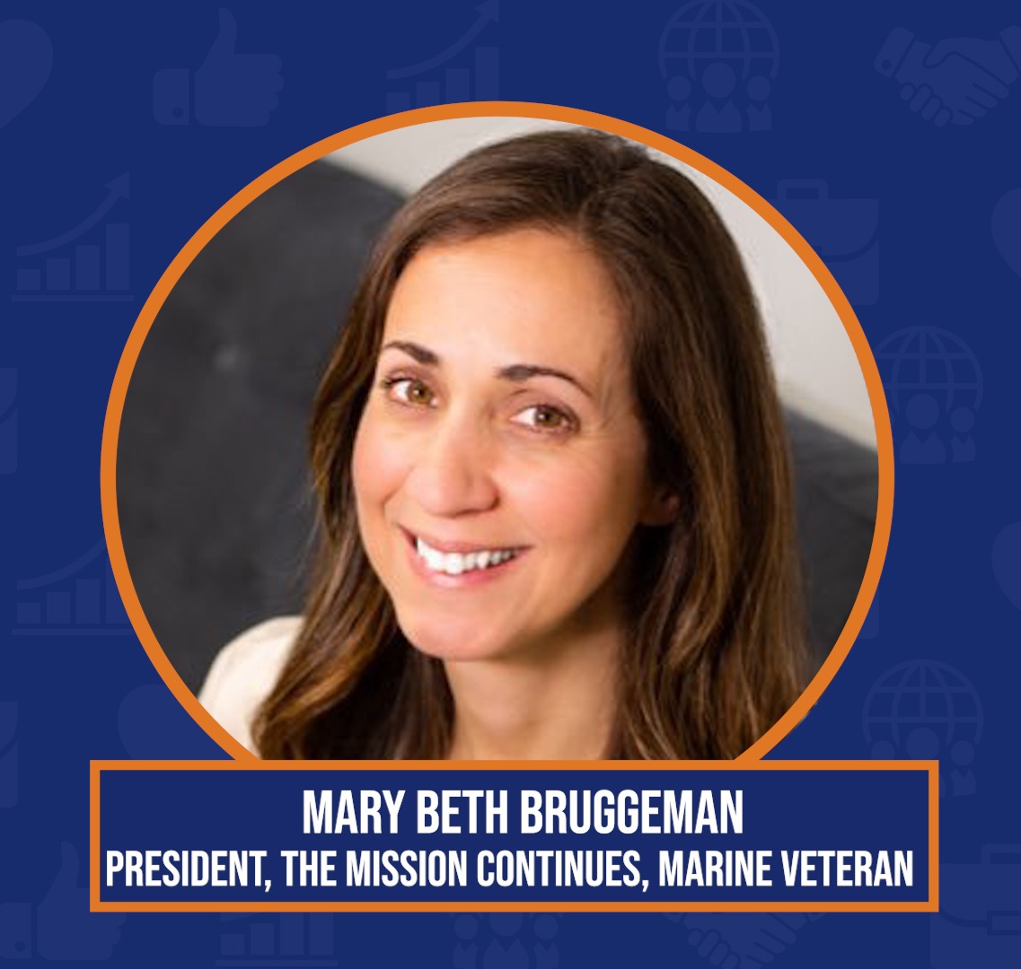 [NEW EPISODE] Catch the latest #MissionBusinessPod episode featuring Mary Beth Bruggeman, President of The Mission Continues and Marine Veteran! #nonprofit #podcast hubs.ly/Q01bZC050 <a href="/yptcllc/">Your Part-Time Controller, LLC (YPTC)</a>
