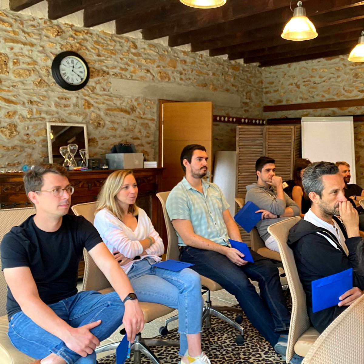 GatlingTool's tweet image. Seminar day for the Gatling crew, led by our CTO @slandelle and CEO @phpillet. 
No codelabs prepared today for the #GatlingCorp, but that doesn’t mean we won’t have speed challenges 🚀

#LoadTesting #Javatech #Techteam