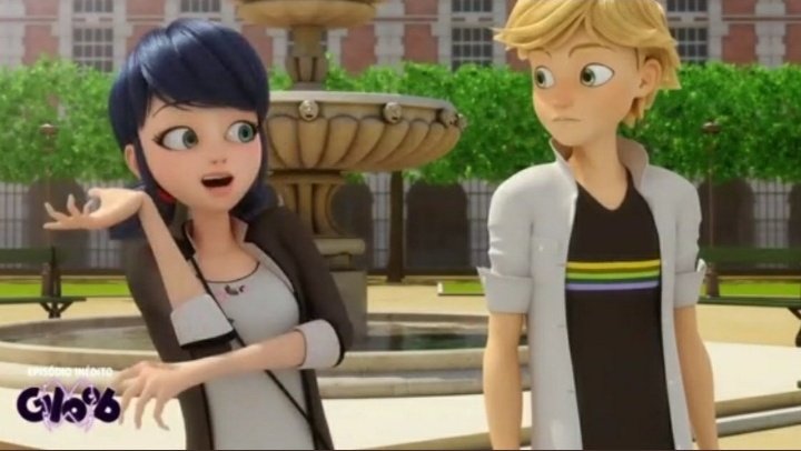lembrete de que o Adrien OUVIU a Marinette chamando ele de lindo mas depois fingiu que não entendeu só pra ela repetir ele nem disfarça mais