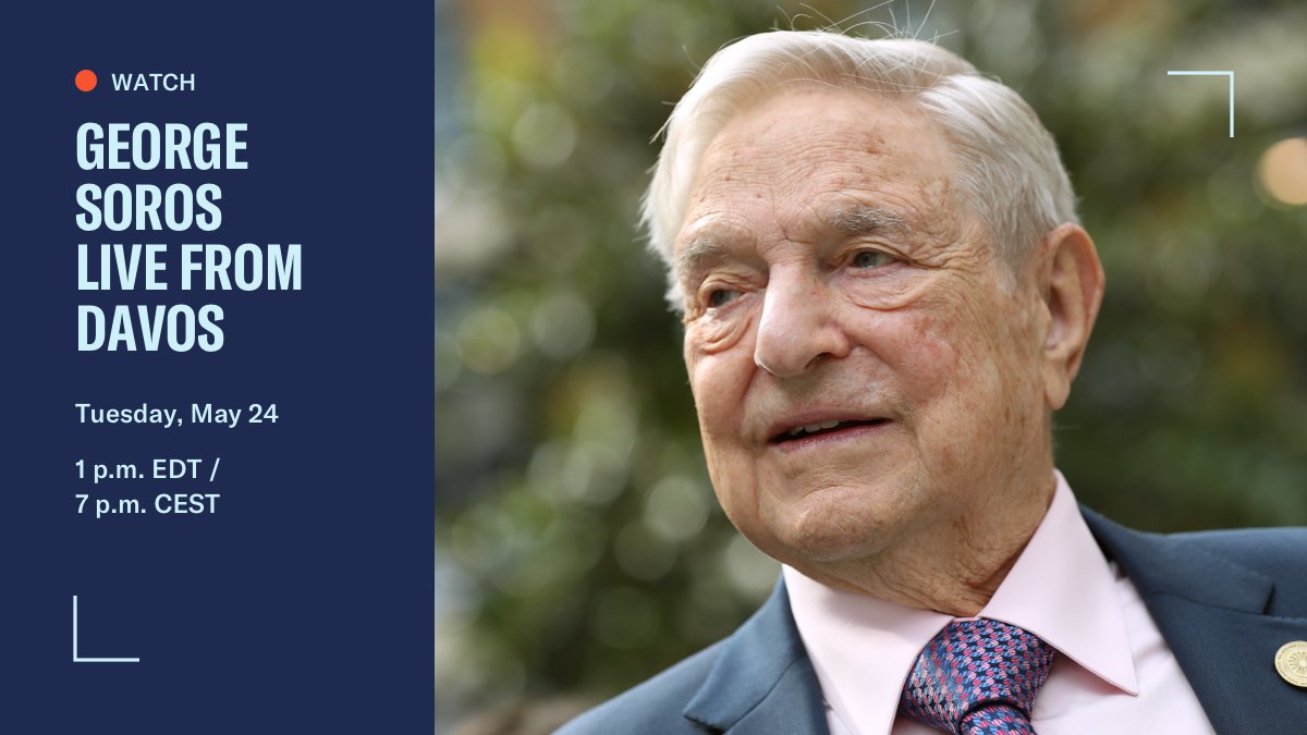 georgesoros's tweet photo. Russia’s invasion of Ukraine didn’t come out of the blue. It’s the result of the increasing struggle between two diametrically opposed governance systems: open society and closed society. Watch my remarks from @Davos at 1pm EDT/7pm CEST: https://t.co/PdcK4grLtW https://t.co/YKuNitZcCf
