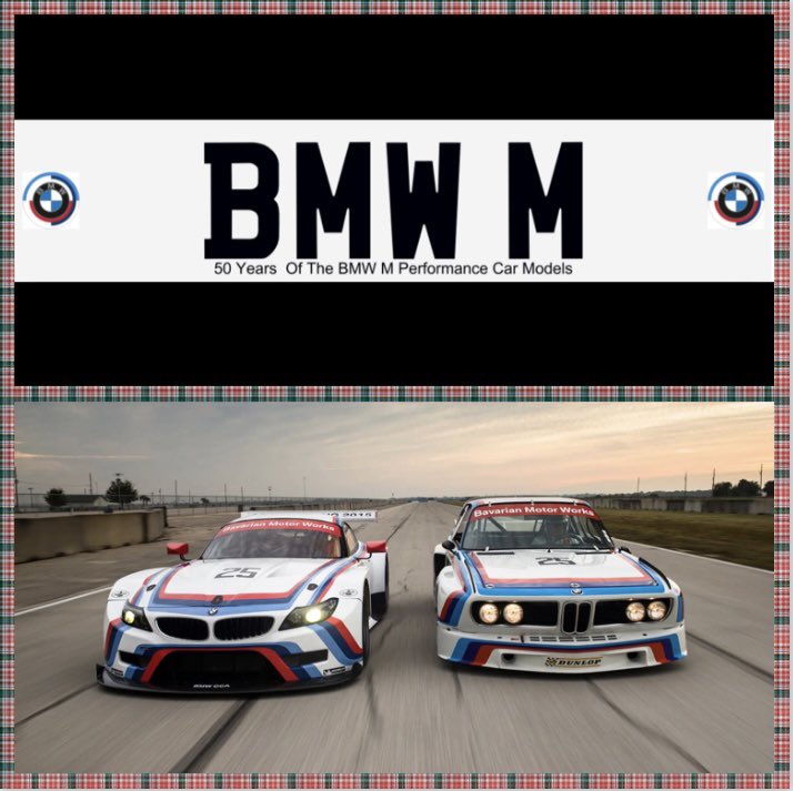 IndividualPlate's tweet image. #BMW50YearsOfM