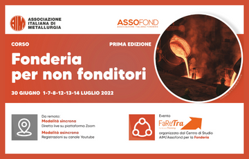 Assofond's tweet photo. 📌"Fonderia per non fonditori": ancora aperte le iscrizioni al nuovo percorso formativo online in partenza il 30 giugno, promosso da #Assofond e @metalAIM #fomazione #InFonderia #materieprime
Per maggiori info👉https://t.co/pvHmQ6rwYR https://t.co/w1anZeR1NS