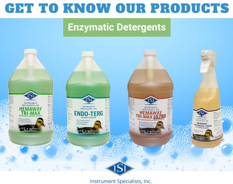 ISIsurgery's tweet photo. Formulated with the strongest enzymes available, our Enzymatic Cleaners prolong the life of your instruments!

*Safe for plastic, rubber, and metals*

Visit our website for more information: 
https://t.co/ONsb29jnfn

#cleaners #medicalsupplies https://t.co/wtZE5y0KfI
