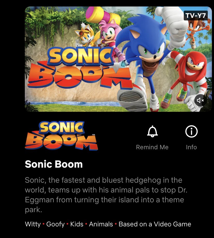 Zona Sonic - SONIC BOOM NO GOOGLE DRIVE(presente de natal) Agora que a  Netflix vai tirar o Sonic Boom do catálogo, não será mais pecado piratear Sonic  Boom. Até porque não tem