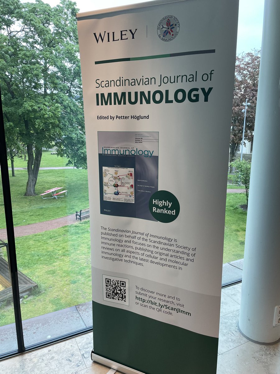 The place to publish! <a href="/scandjimmunol/">Scandinavian Journal of Immunology</a>  at #CD1MR12022