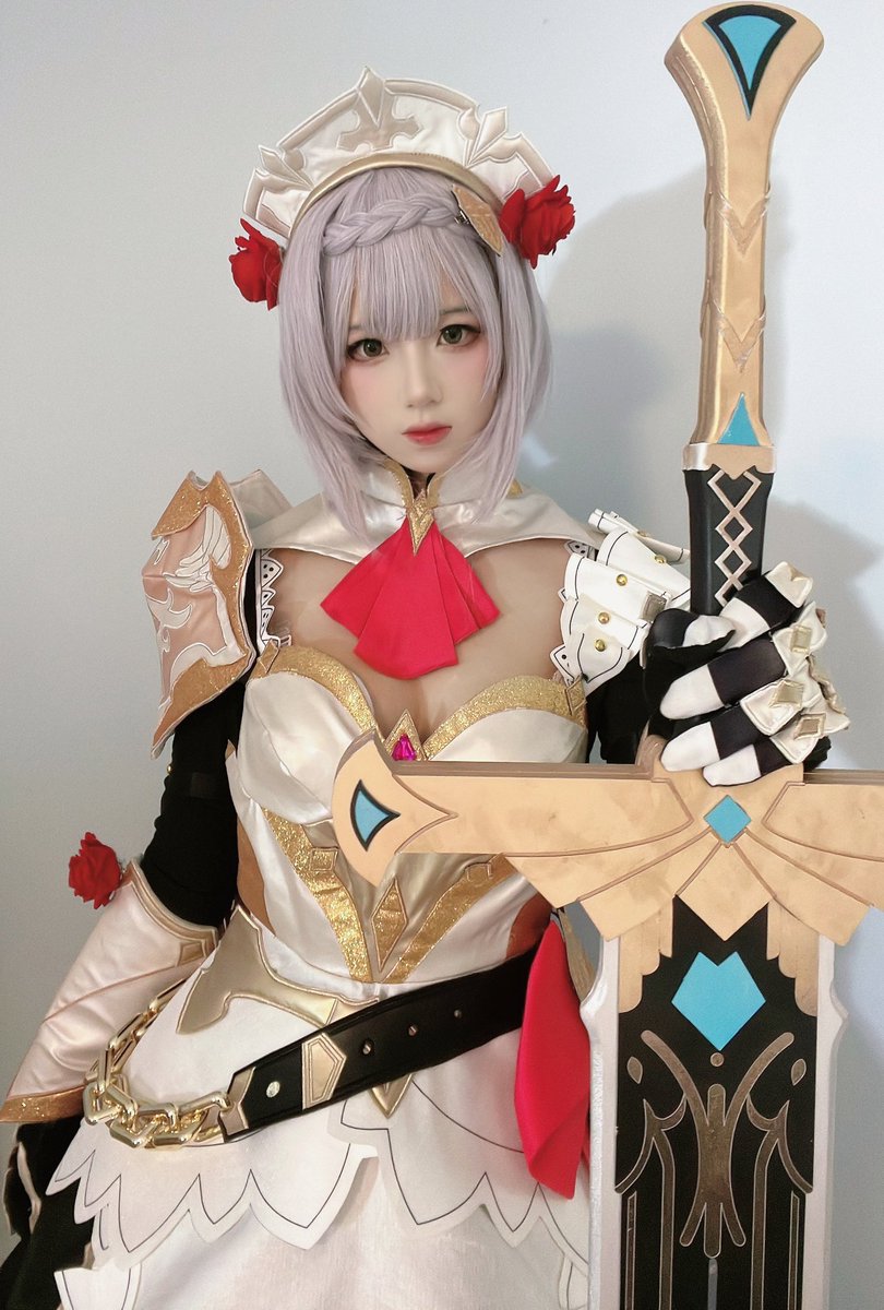 原神 ノエル コスプレ衣装 女性L - 通販 - gofukuyasan.com