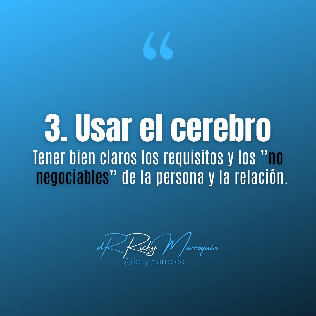 rickymarrolec's tweet photo. Aquí les dejo los 3 elementos necesarios para escoger pareja de la mejor manera. Si estos tres elementos trabajan juntos en ti, tienes un alto, alto porcentaje de tener éxito. Recuerda que nunca hay nada seguro cuando se trata de los corazones humanos, todos podemos fallar. https://t.co/1oyWG1qGNm