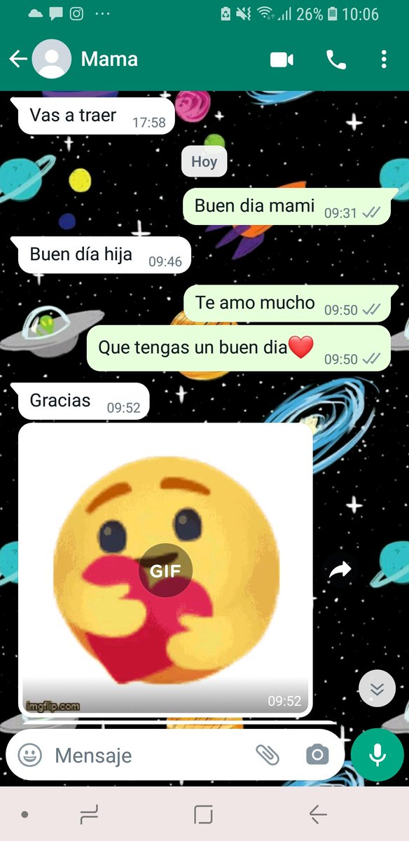 patyAreco's tweet photo. Yo demostrando mi amor 
Mi mama:gracias 
🤡 https://t.co/zgbVB4lD8e