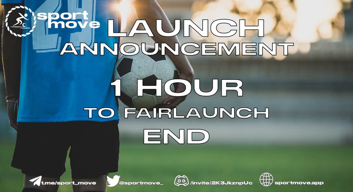 sportmove_'s tweet photo. Only 1 hour left to close our sales, buy now and participate in the draw, 10k dollars.
https://t.co/UIw15obOYF
#SportMove #BSCGEM #100xgem #BNB #BTC #NFTGiveaway #cryptocurrency #MoveToEarn https://t.co/agD1Nig9Be