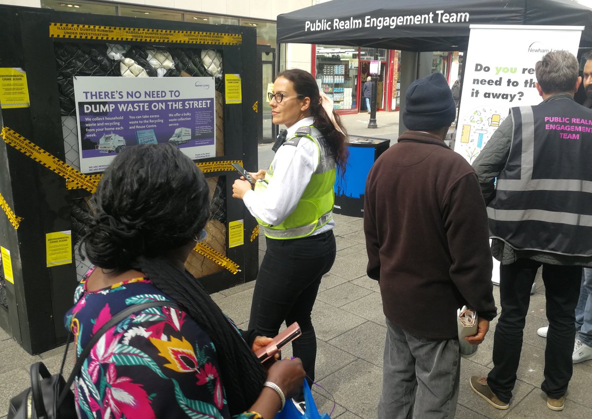 NewhamRecycles's tweet photo. Tomorrow - Wednesday 25th - our new ‘waste box’ will be in Green Street E13, opposite Plashet Road. Come join us for lots of games, info &amp; activities - to help us all in the fight against fly tipping! 
@NewhamLondon @JamesAsser @James_Beckles
 @RecycleFYC @NewhamLibraries https://t.co/v6SWPsI25N