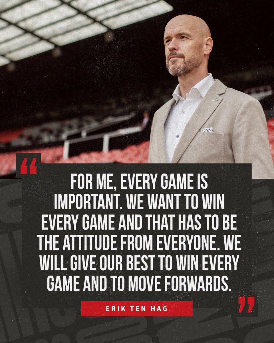 Insight into Erik's mindset 💯💭 

#MUFC || #WelcomeErik