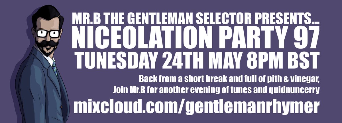 gentlemanrhymer's tweet photo. Back on the old decks tonight for the 97th (!) #niceolation party https://t.co/kqwRsfRt0q https://t.co/kge7jI0Nu1
